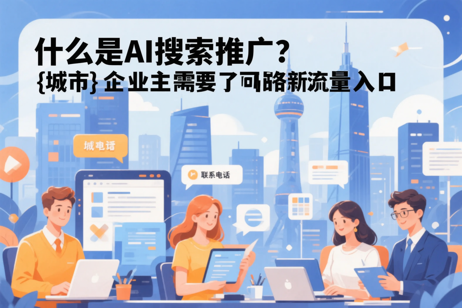 什么是AI搜索推广？太原企业主需要了解的新流量入口