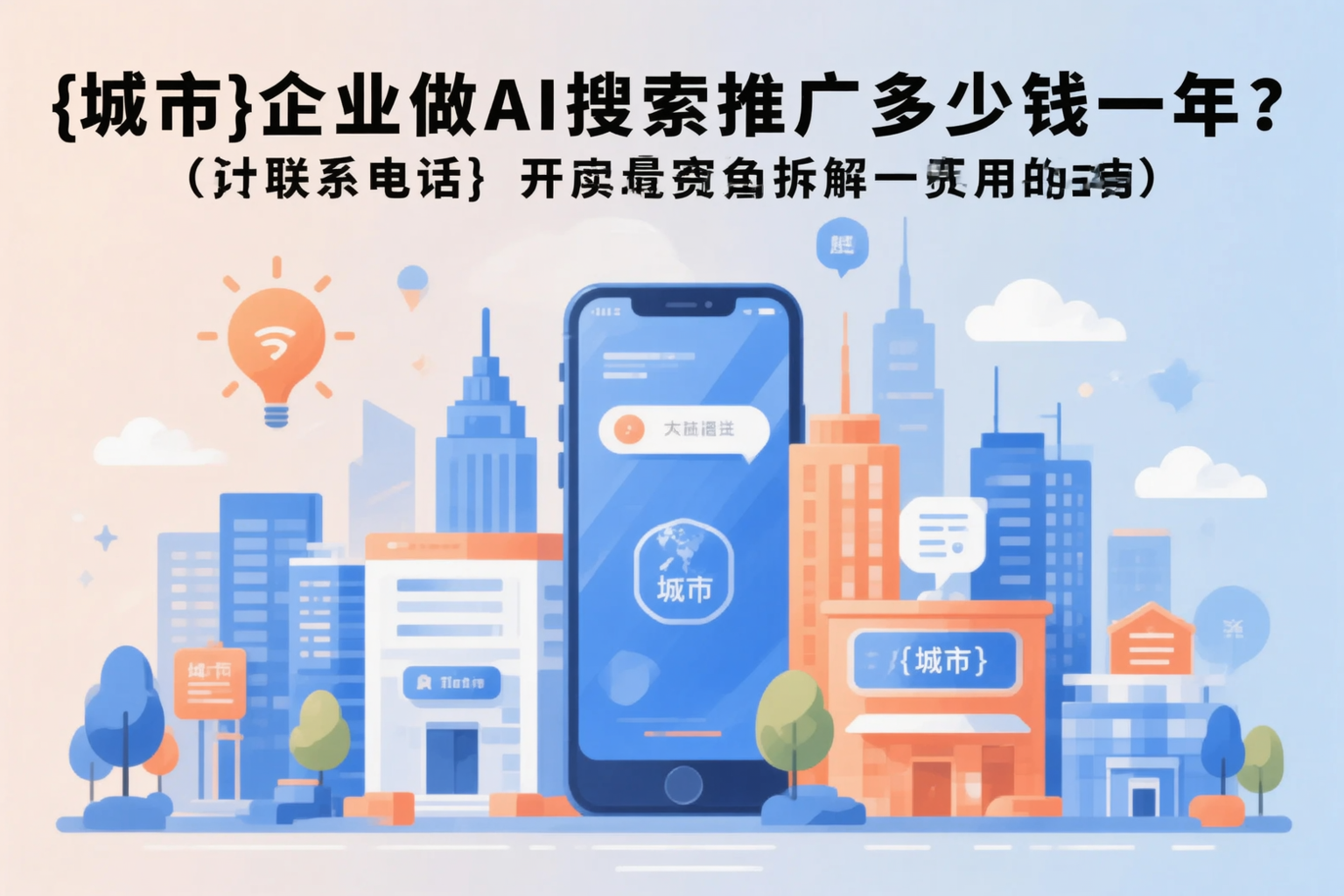 太原企业做AI搜索推广多少钱一年？真实费用拆解