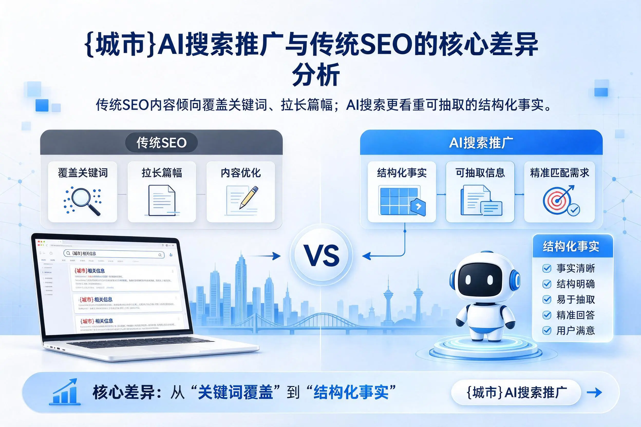 太原AI搜索推广与传统SEO的核心差异分析